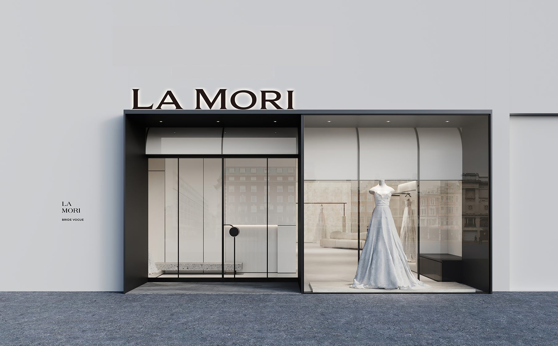 LA MORI 婚纱 | 魔戏空间设计案例